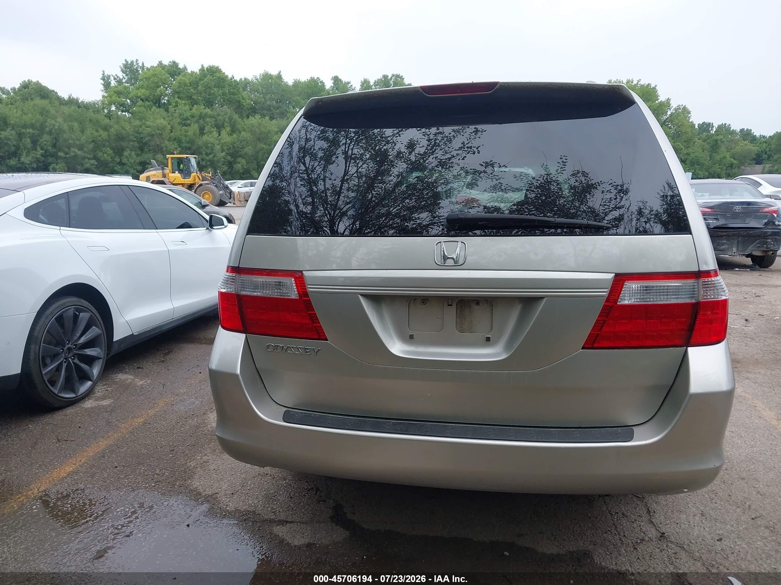 2006 Honda Odyssey Ex-l Beige vin: 5FNRL386X6B458227