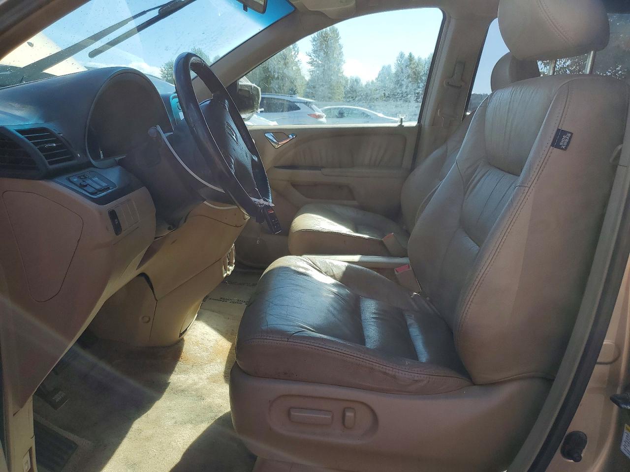 2006 Honda Odyssey Exl Желто-коричневый vin: 5FNRL386X6B458731