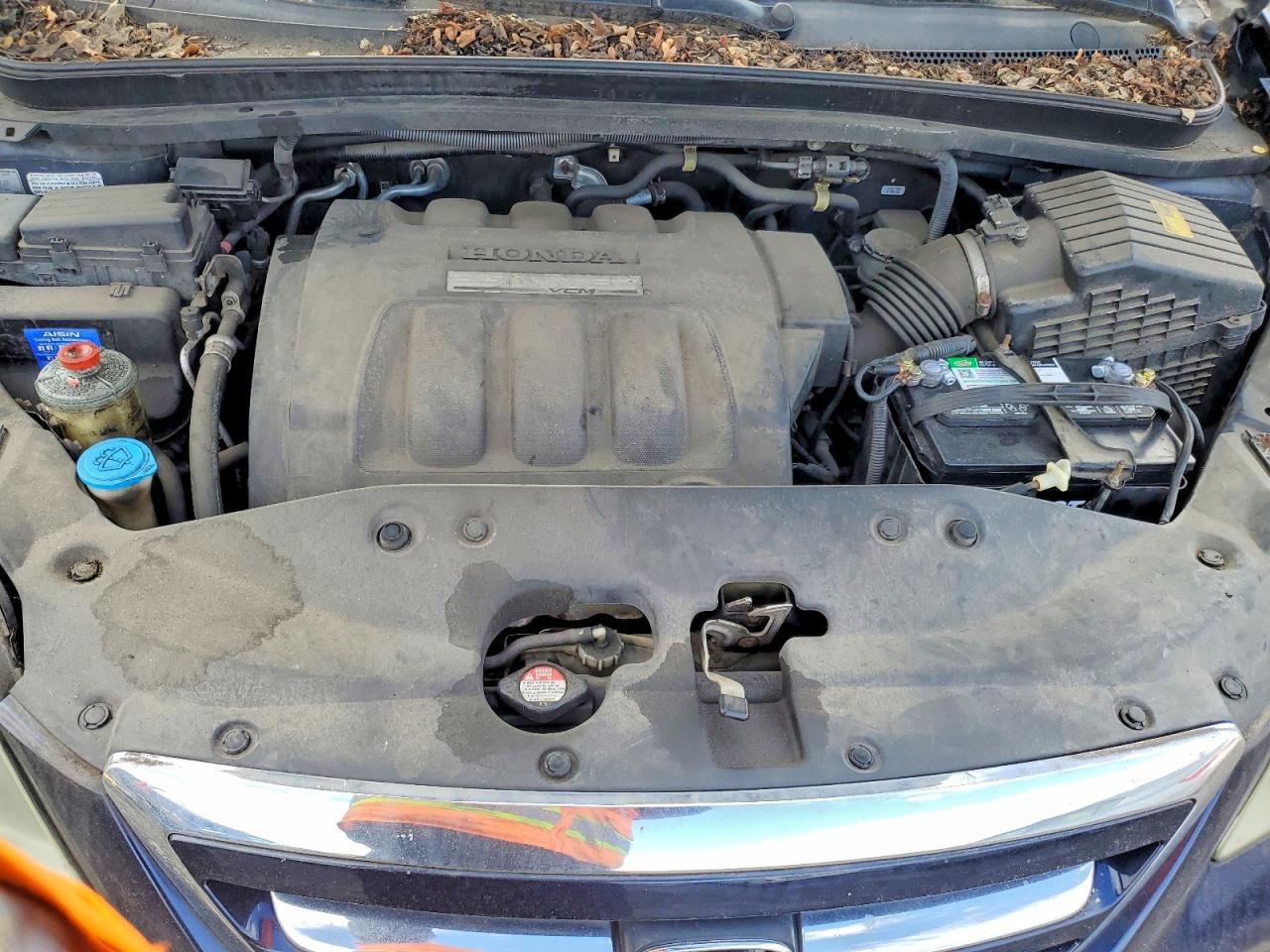 2007 Honda Odyssey Blue vin: 5FNRL386X7B010233