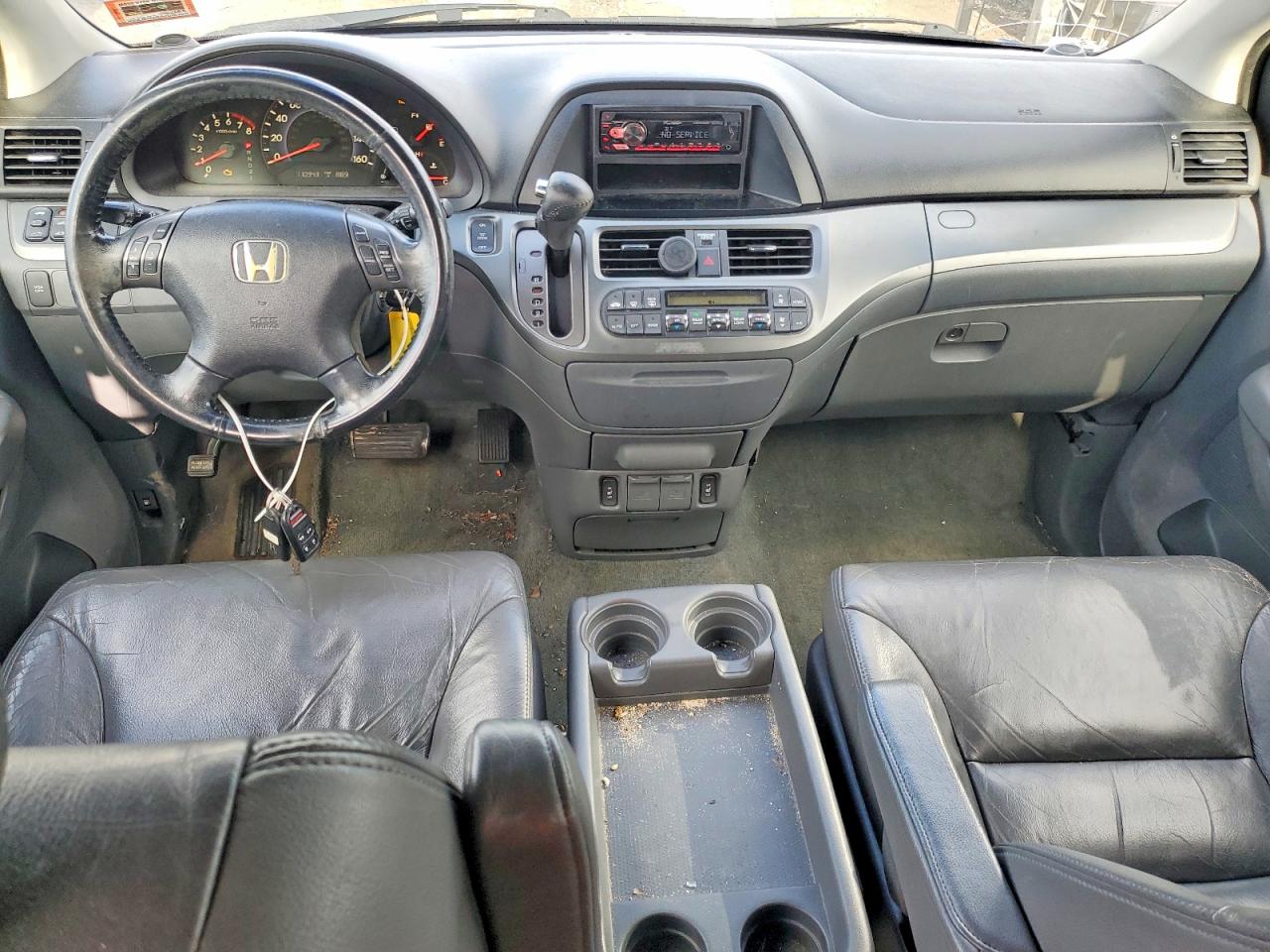 2007 Honda Odyssey Blue vin: 5FNRL386X7B010233