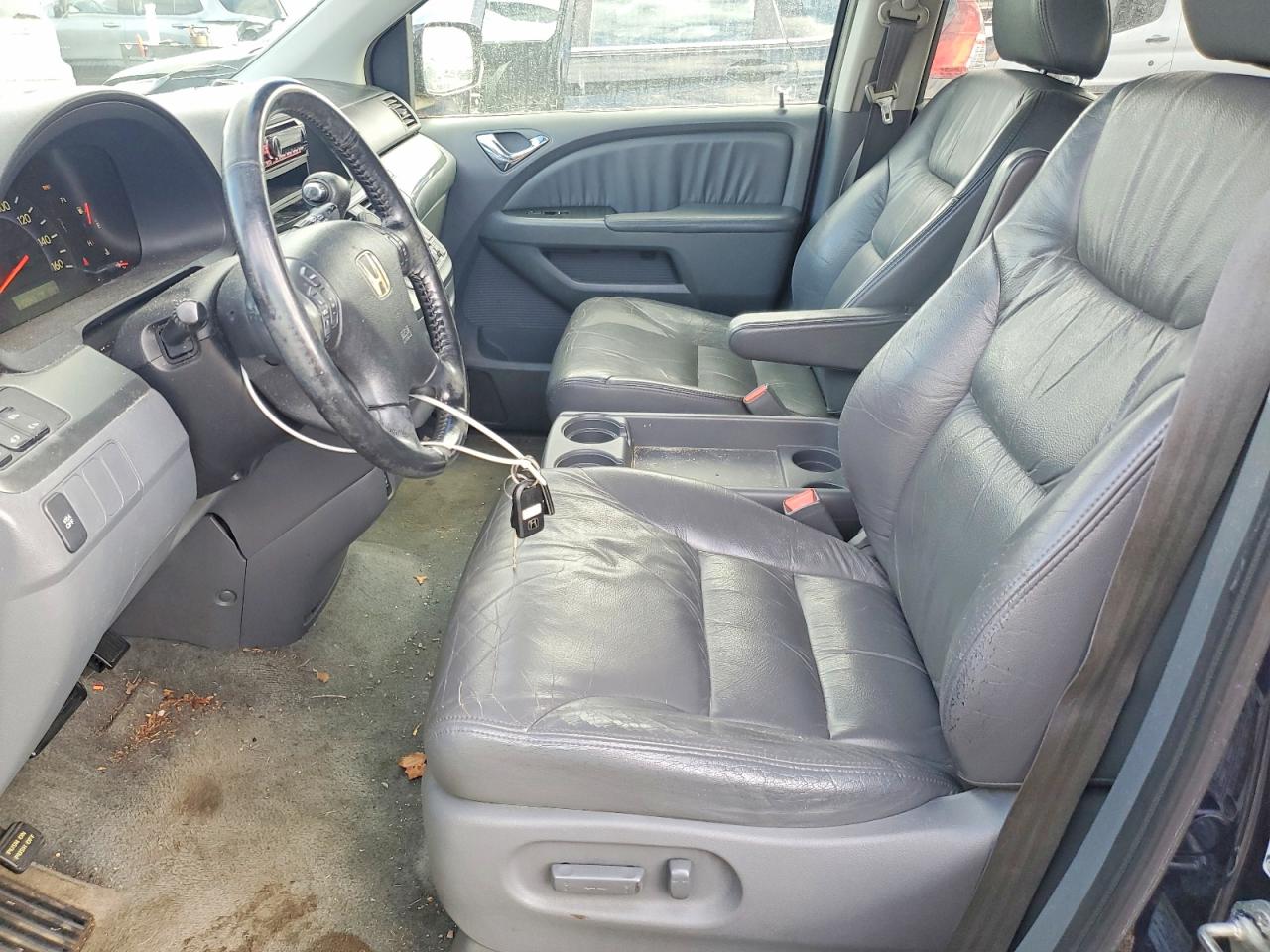 2007 Honda Odyssey Blue vin: 5FNRL386X7B010233