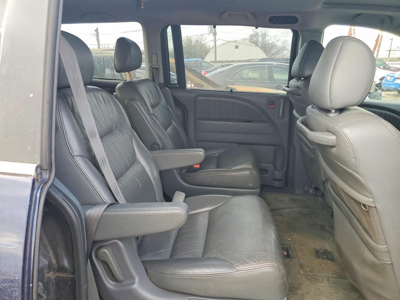 2007 Honda Odyssey Blue vin: 5FNRL386X7B010233