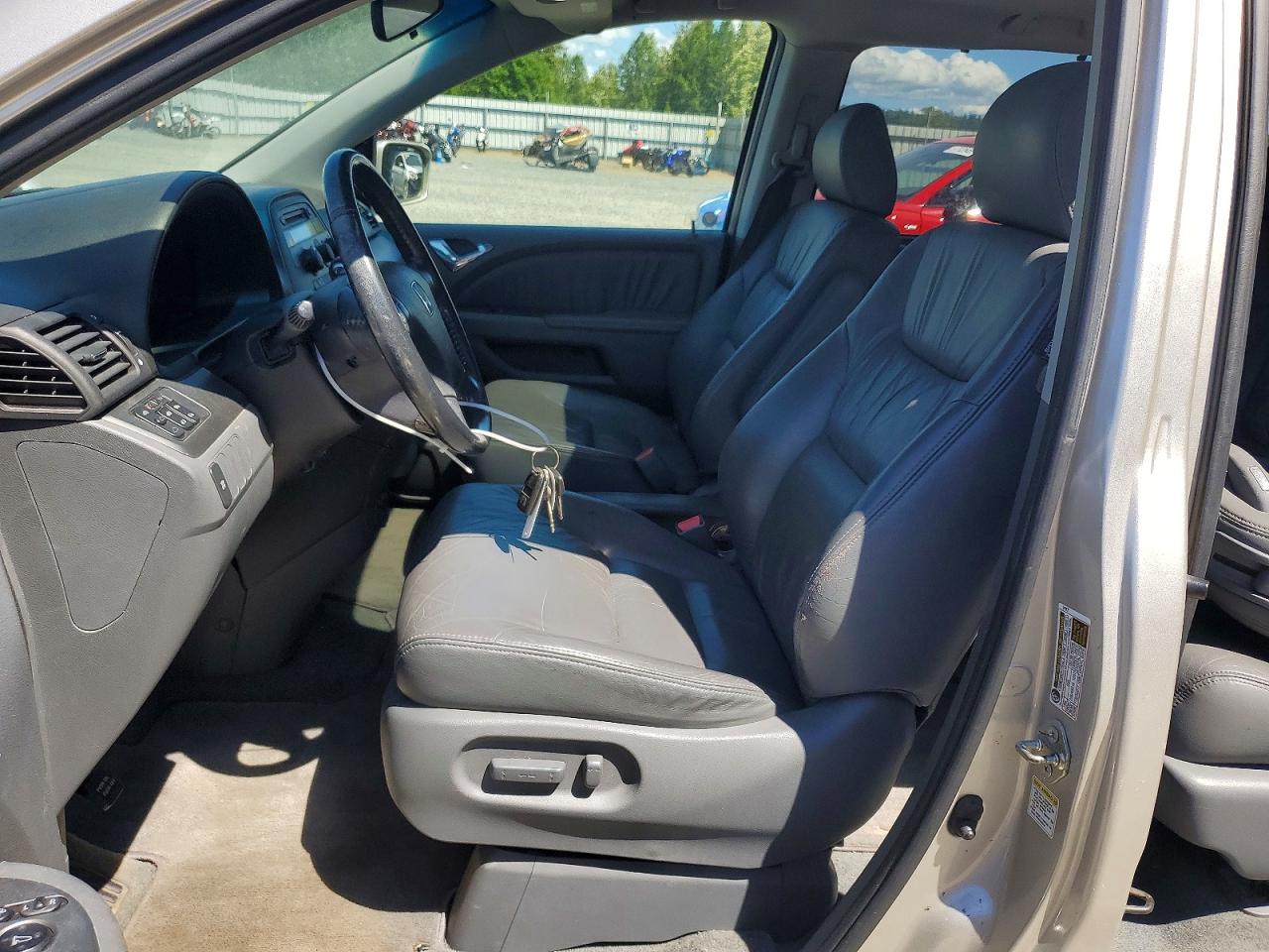 2007 Honda Odyssey Exl Silver vin: 5FNRL386X7B028053