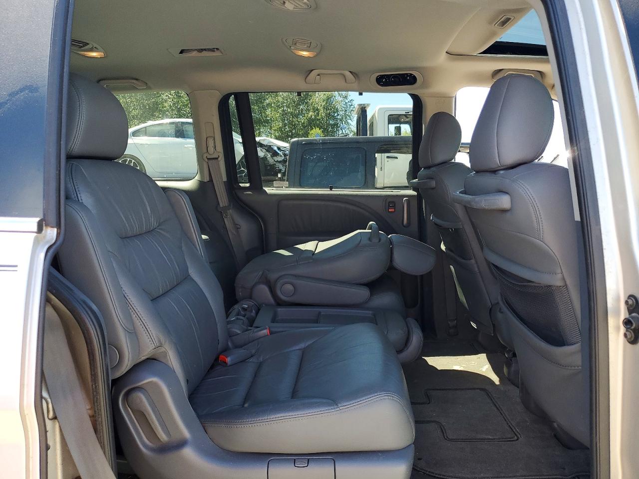 2007 Honda Odyssey Exl Silver vin: 5FNRL386X7B028053