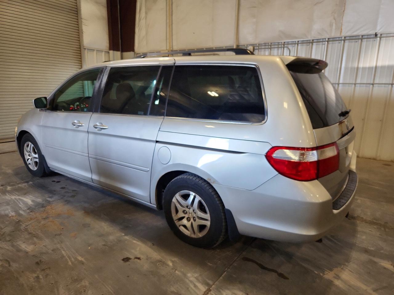 2007 Honda Odyssey Exl Silver vin: 5FNRL386X7B432311
