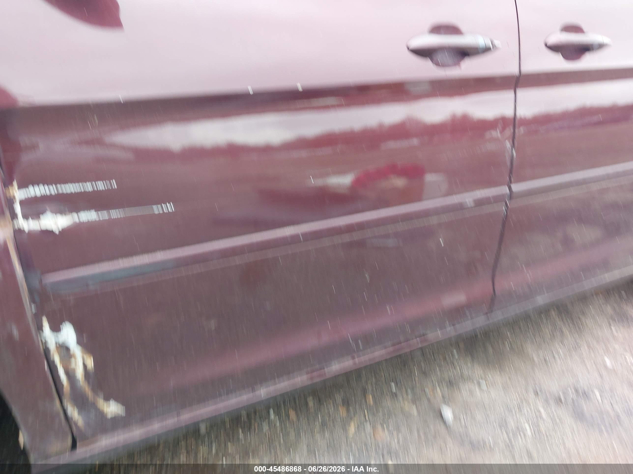 2008 Honda Odyssey Ex-l Maroon vin: 5FNRL386X8B089050