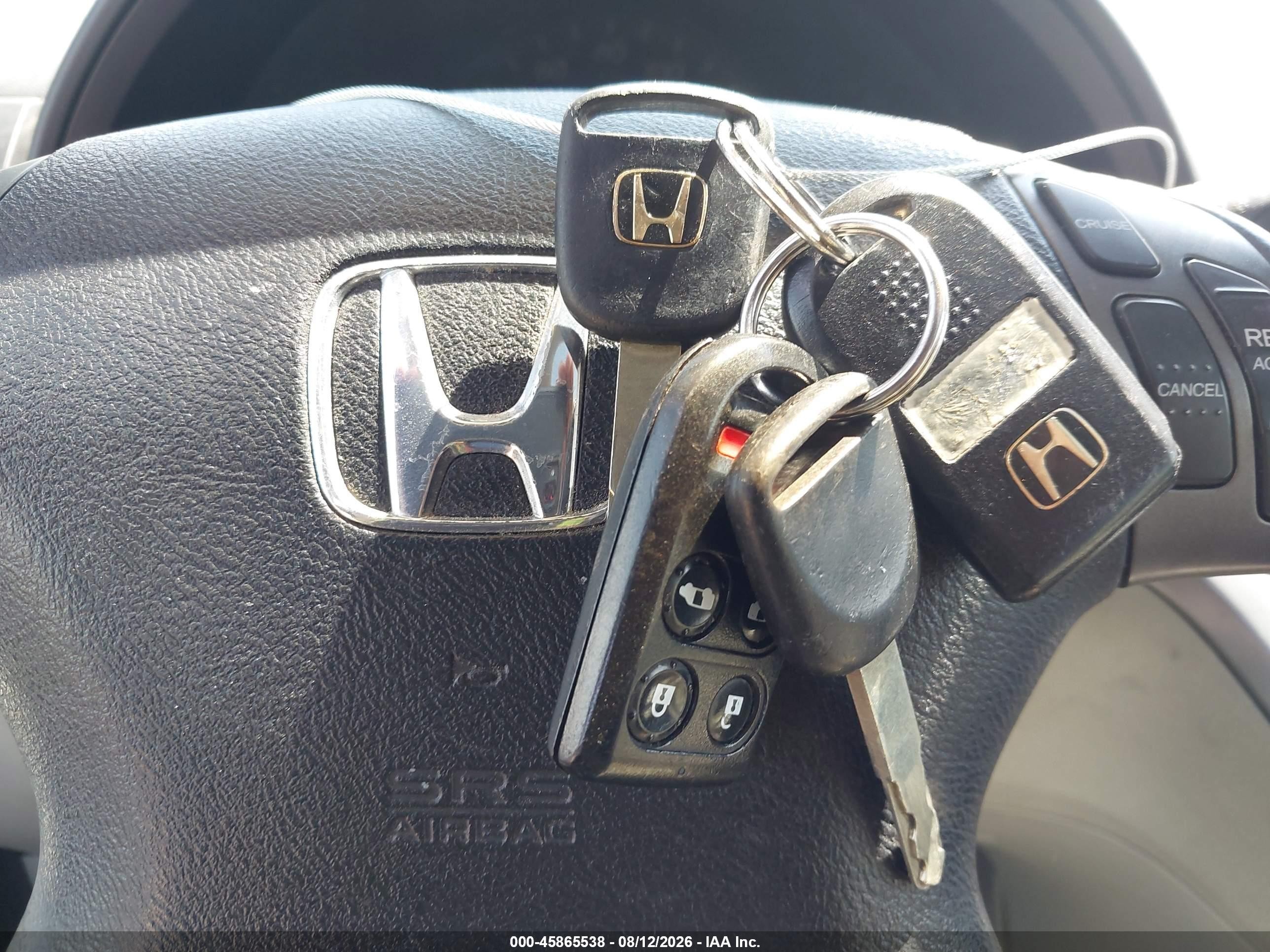 2008 Honda Odyssey Ex-l Gray vin: 5FNRL386X8B404803