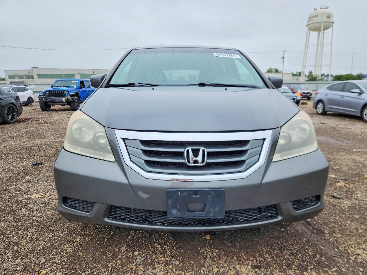 2008 Honda Odyssey Exl Gray vin: 5FNRL386X8B405241