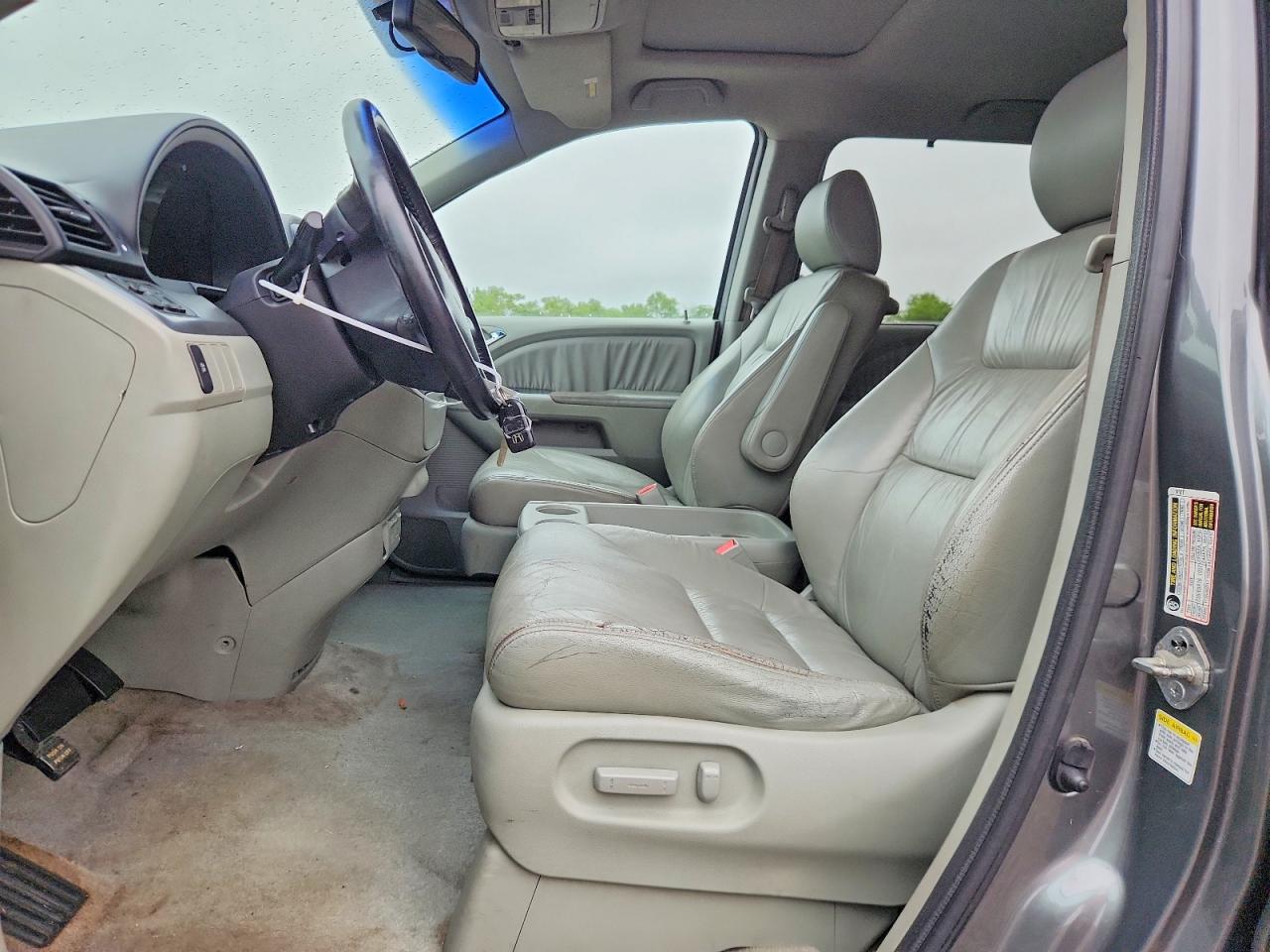 2008 Honda Odyssey Exl Gray vin: 5FNRL386X8B405241