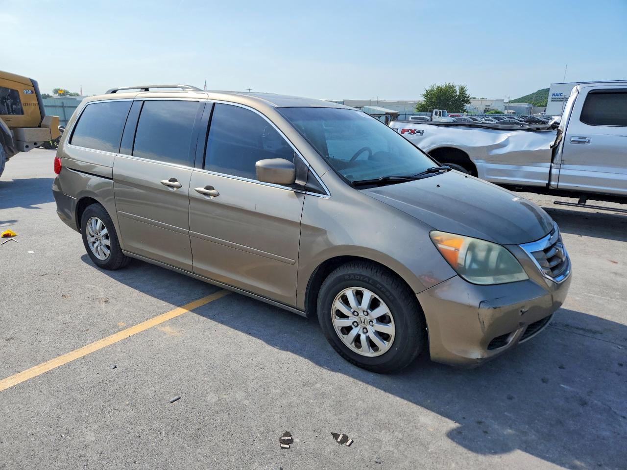 2008 Honda Odyssey Exl Gold vin: 5FNRL386X8B419236