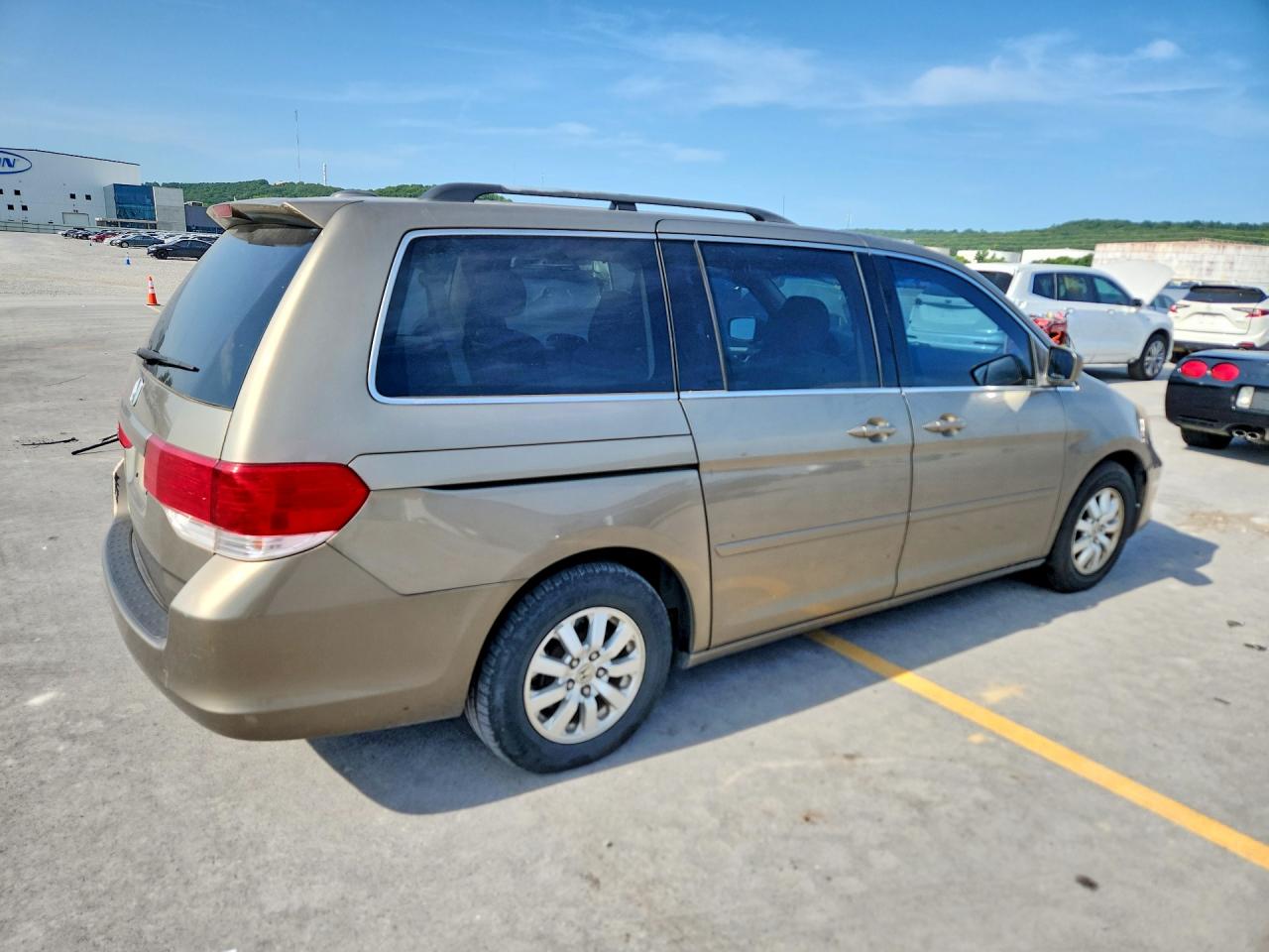 2008 Honda Odyssey Exl Gold vin: 5FNRL386X8B419236