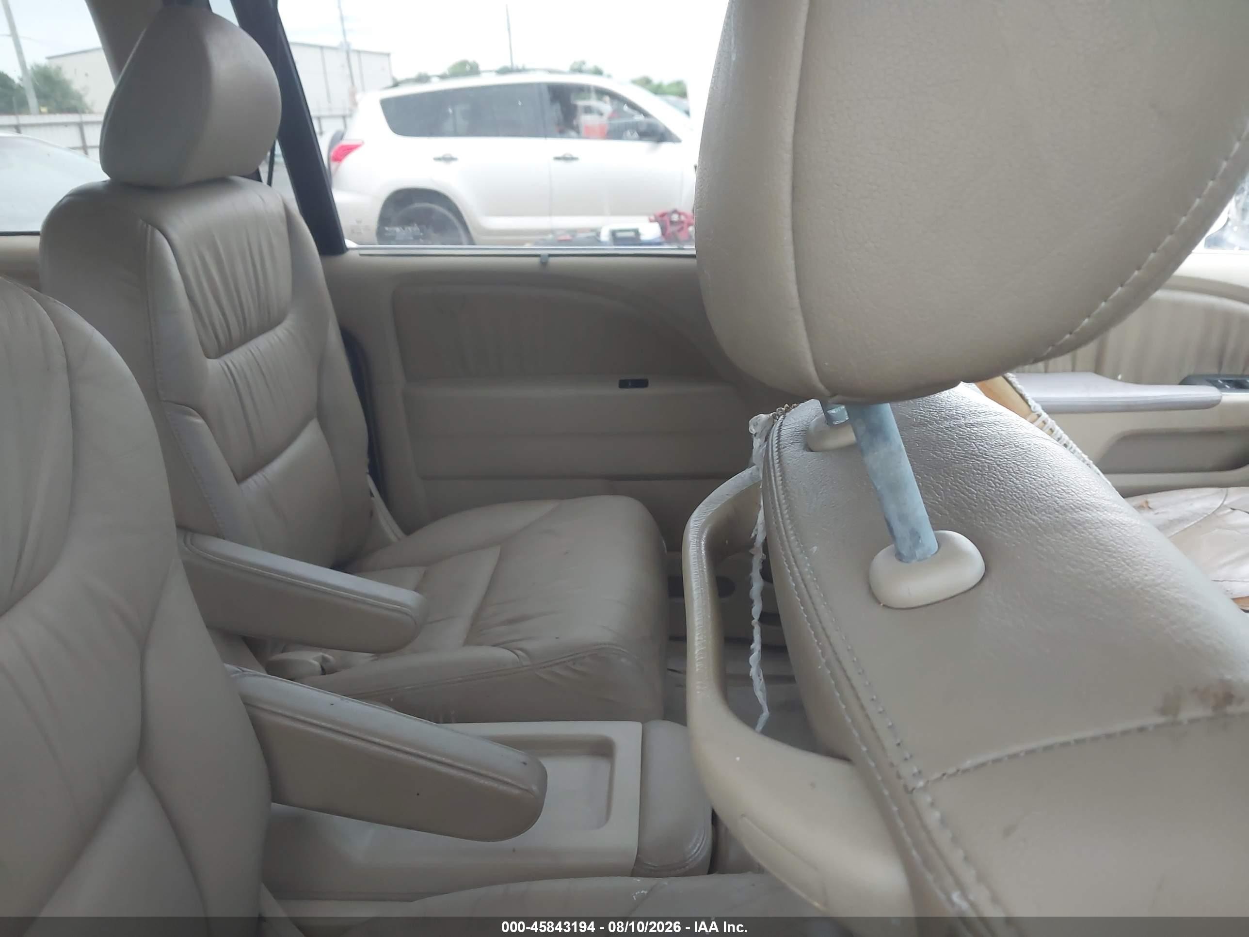 2009 Honda Odyssey Ex-l Black vin: 5FNRL386X9B056146