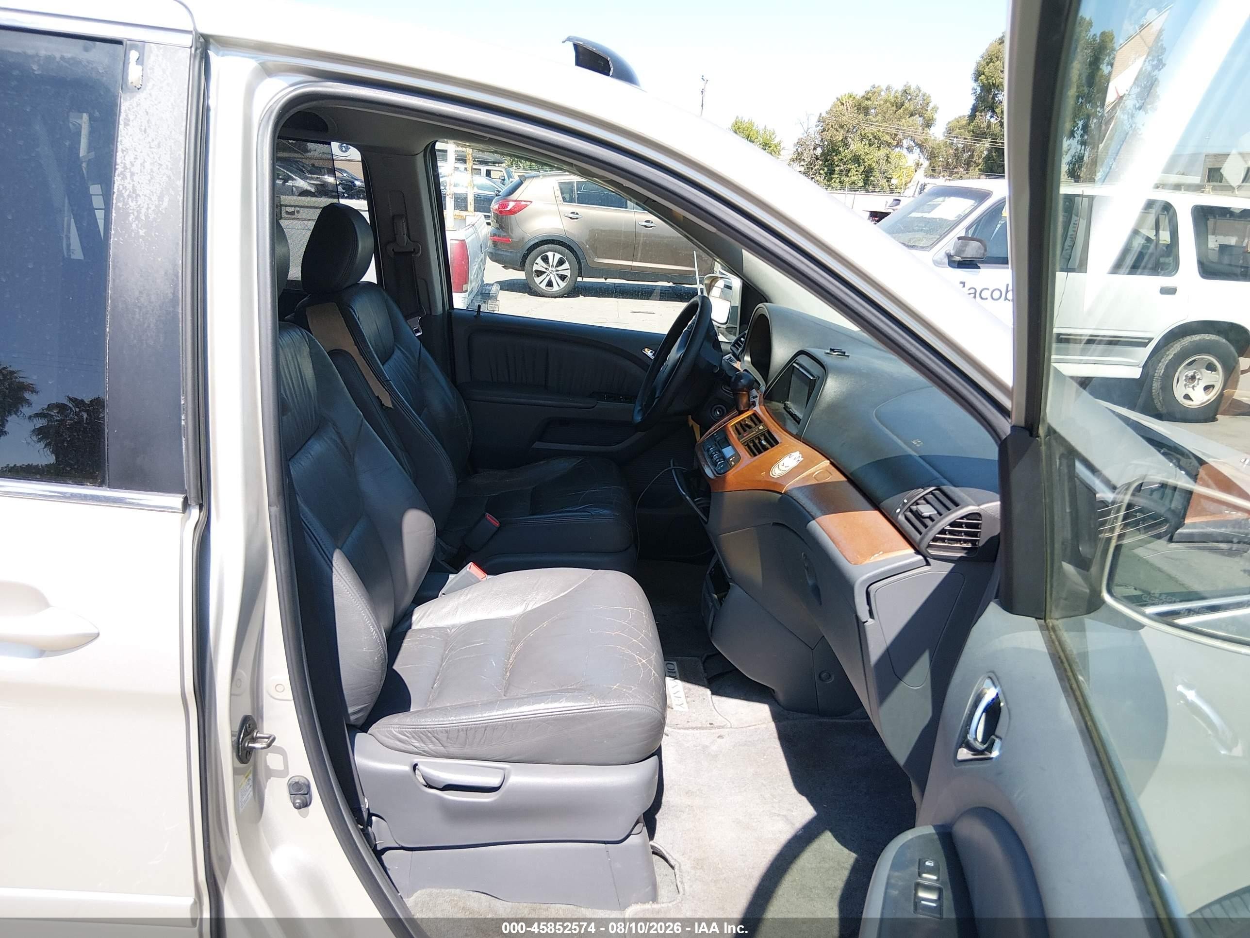 2005 Honda Odyssey Ex-l Gray vin: 5FNRL38705B025622