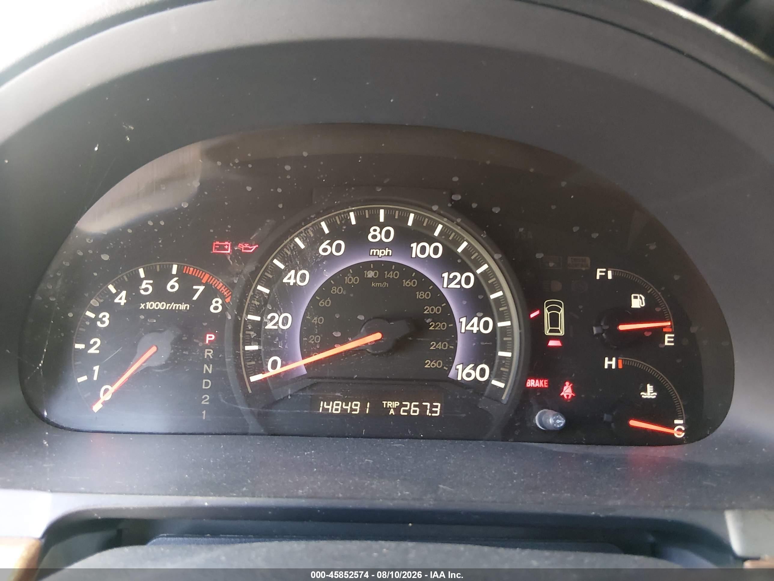 2005 Honda Odyssey Ex-l Gray vin: 5FNRL38705B025622