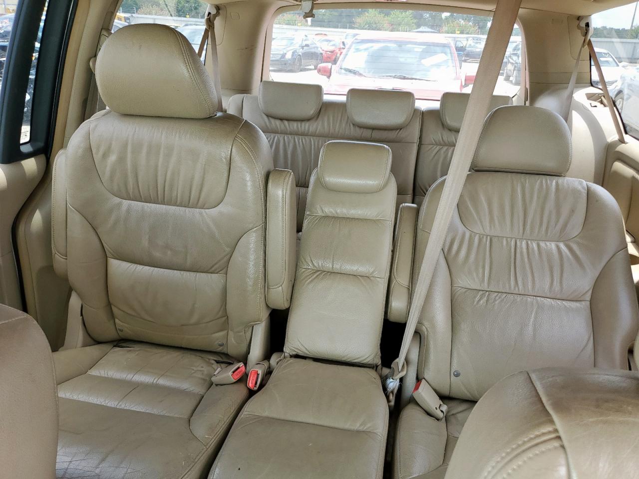 2006 Honda Odyssey Exl White vin: 5FNRL38706B014024