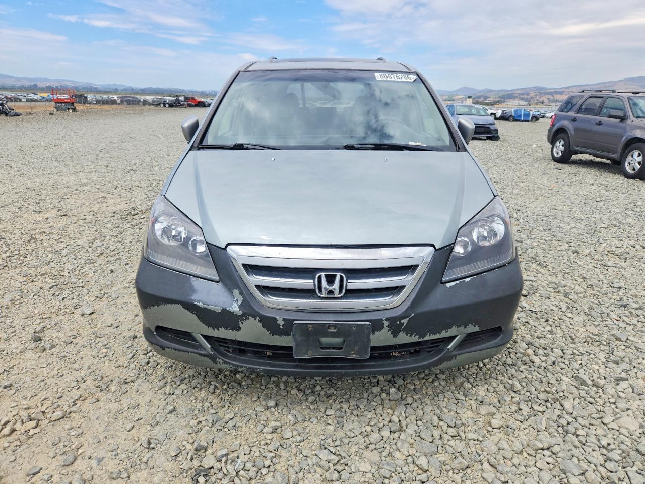 2006 Honda Odyssey Exl Silver vin: 5FNRL38706B021880