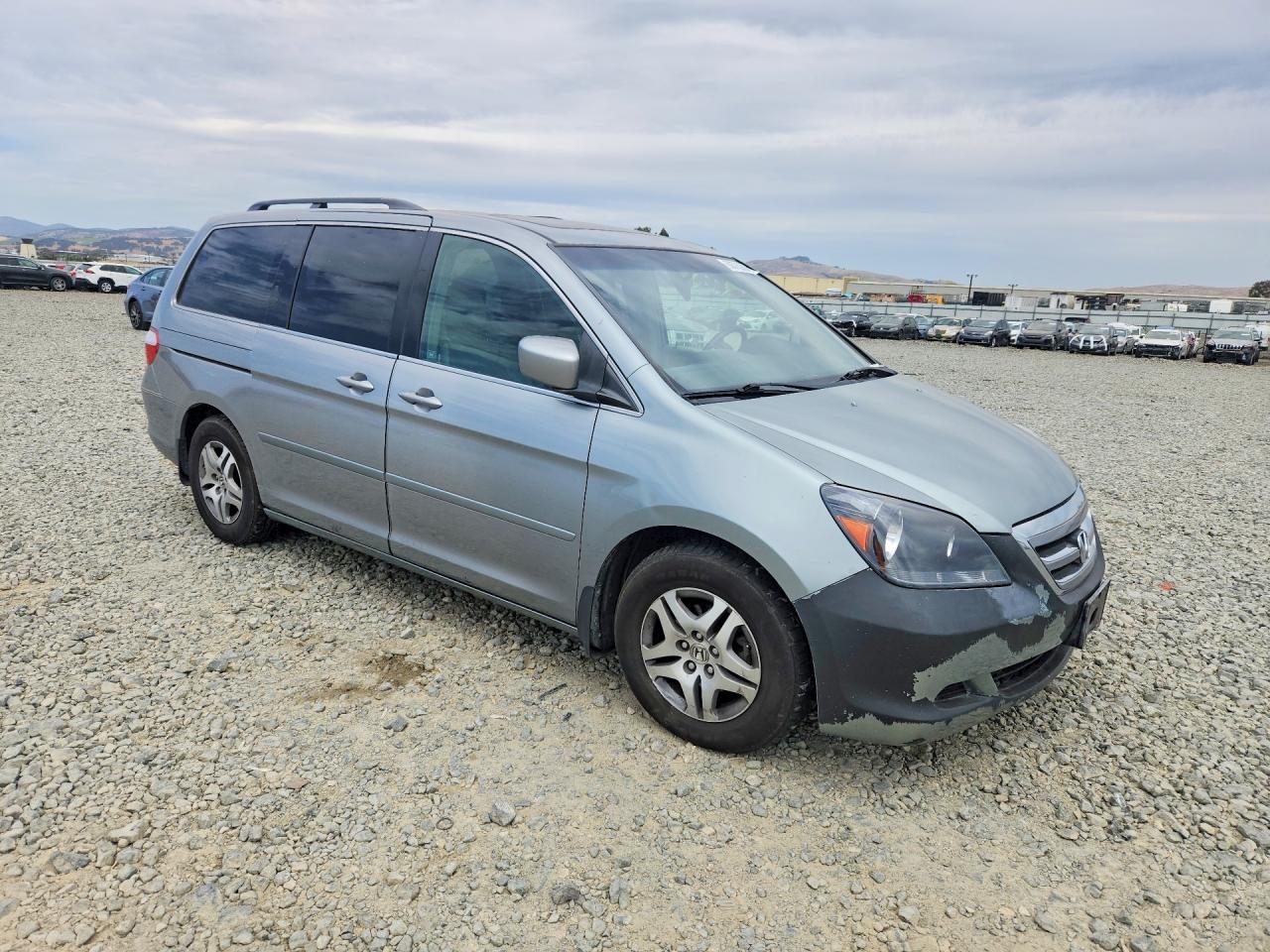 2006 Honda Odyssey Exl Silver vin: 5FNRL38706B021880