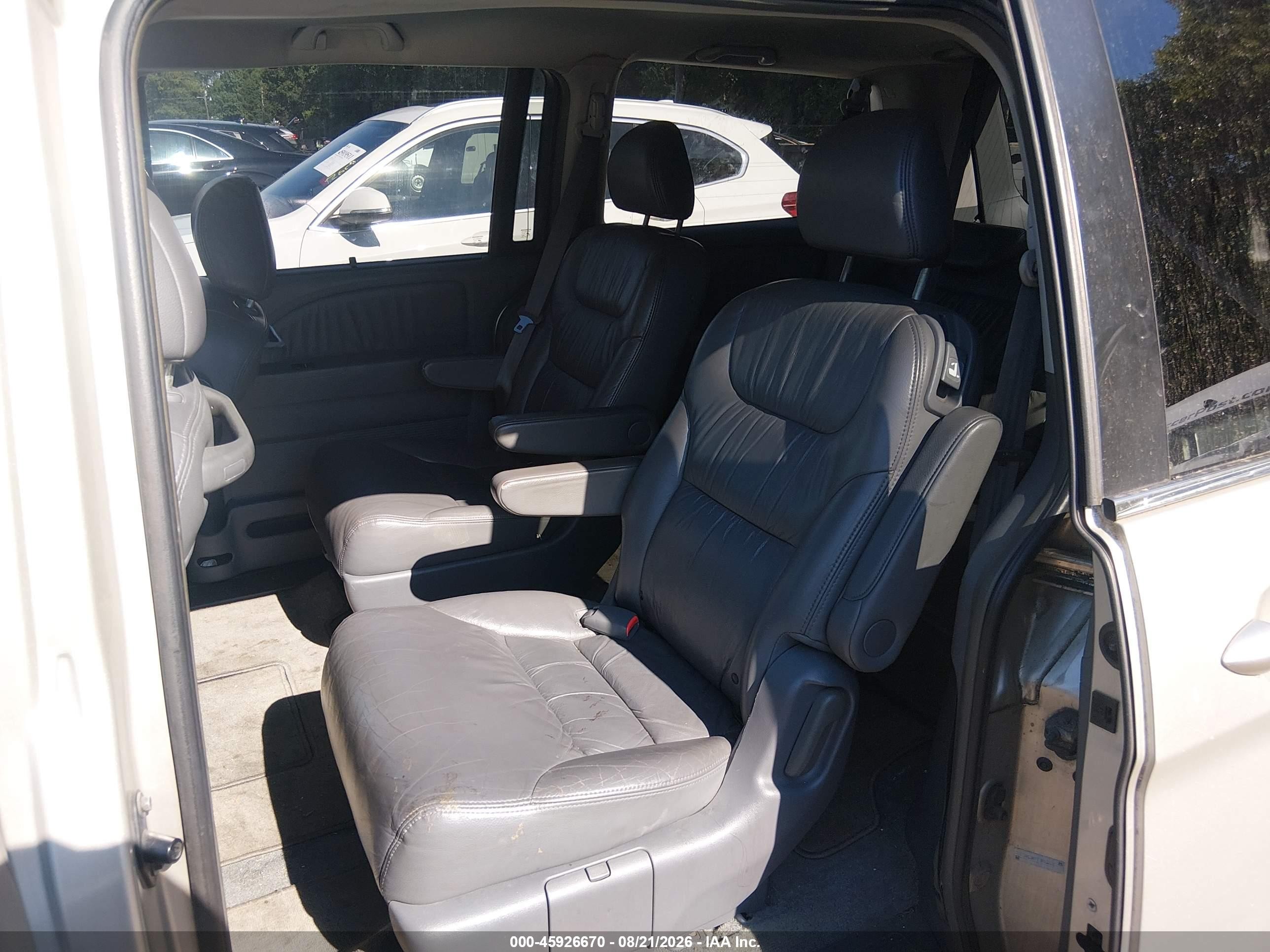 2006 Honda Odyssey Ex-l Silver vin: 5FNRL38706B032166