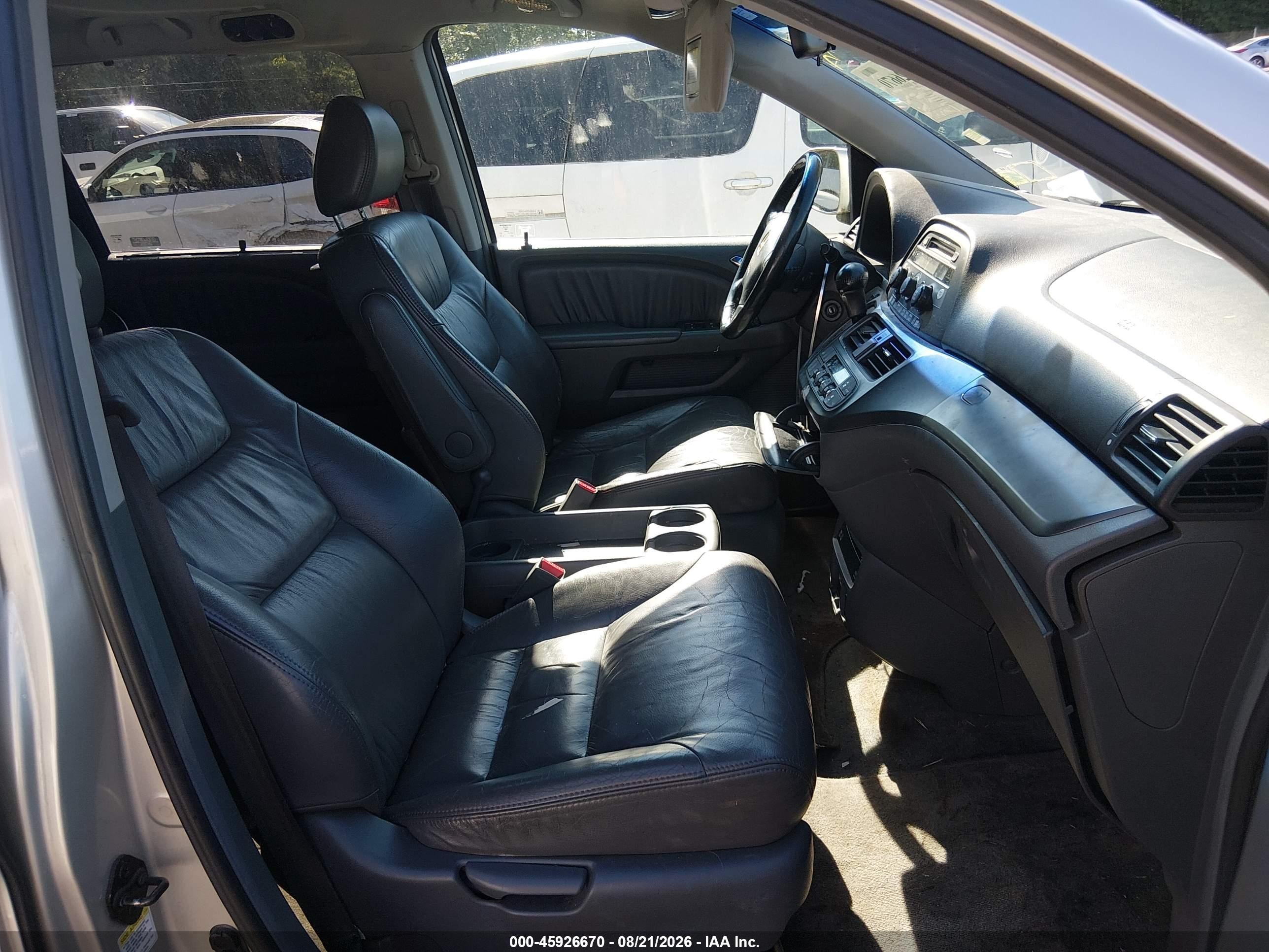 2006 Honda Odyssey Ex-l Silver vin: 5FNRL38706B032166