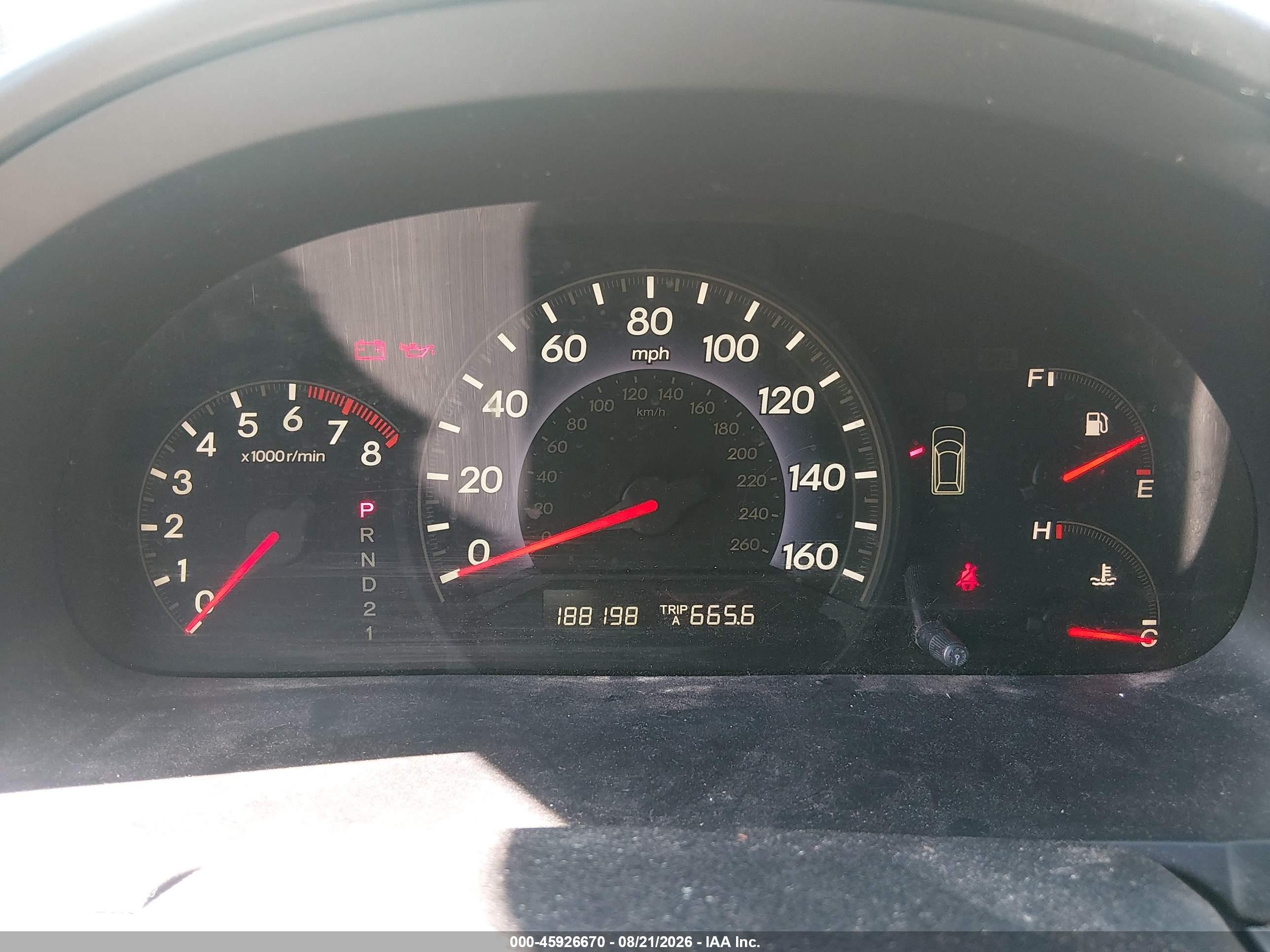 2006 Honda Odyssey Ex-l Silver vin: 5FNRL38706B032166