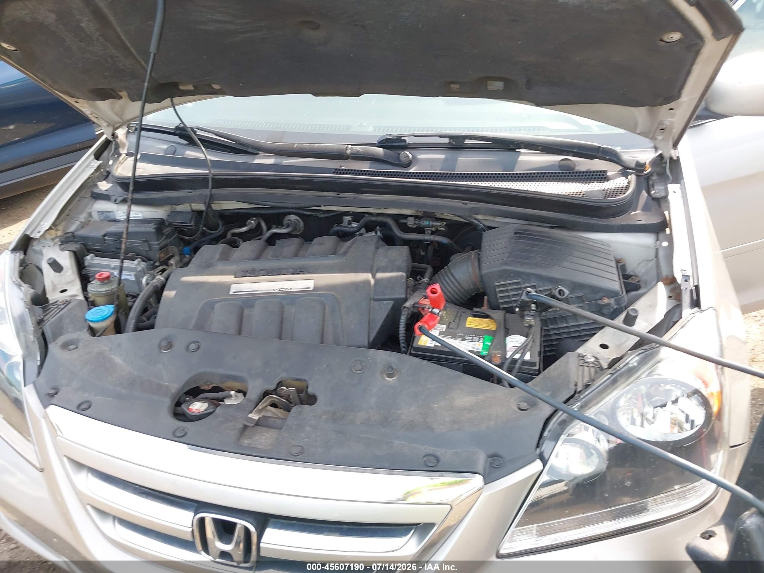 2006 Honda Odyssey Ex-l Gray vin: 5FNRL38706B044091