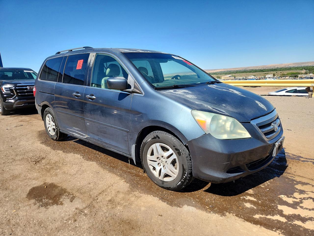 2006 Honda Odyssey Exl Blue vin: 5FNRL38706B055575