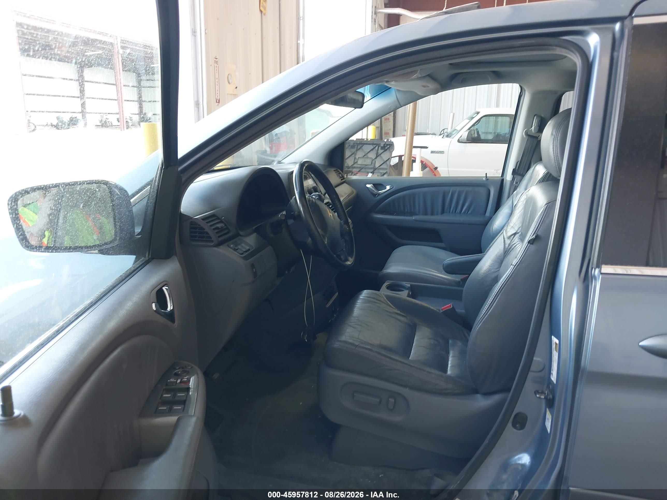 2006 Honda Odyssey Ex-l Blue vin: 5FNRL38706B065393