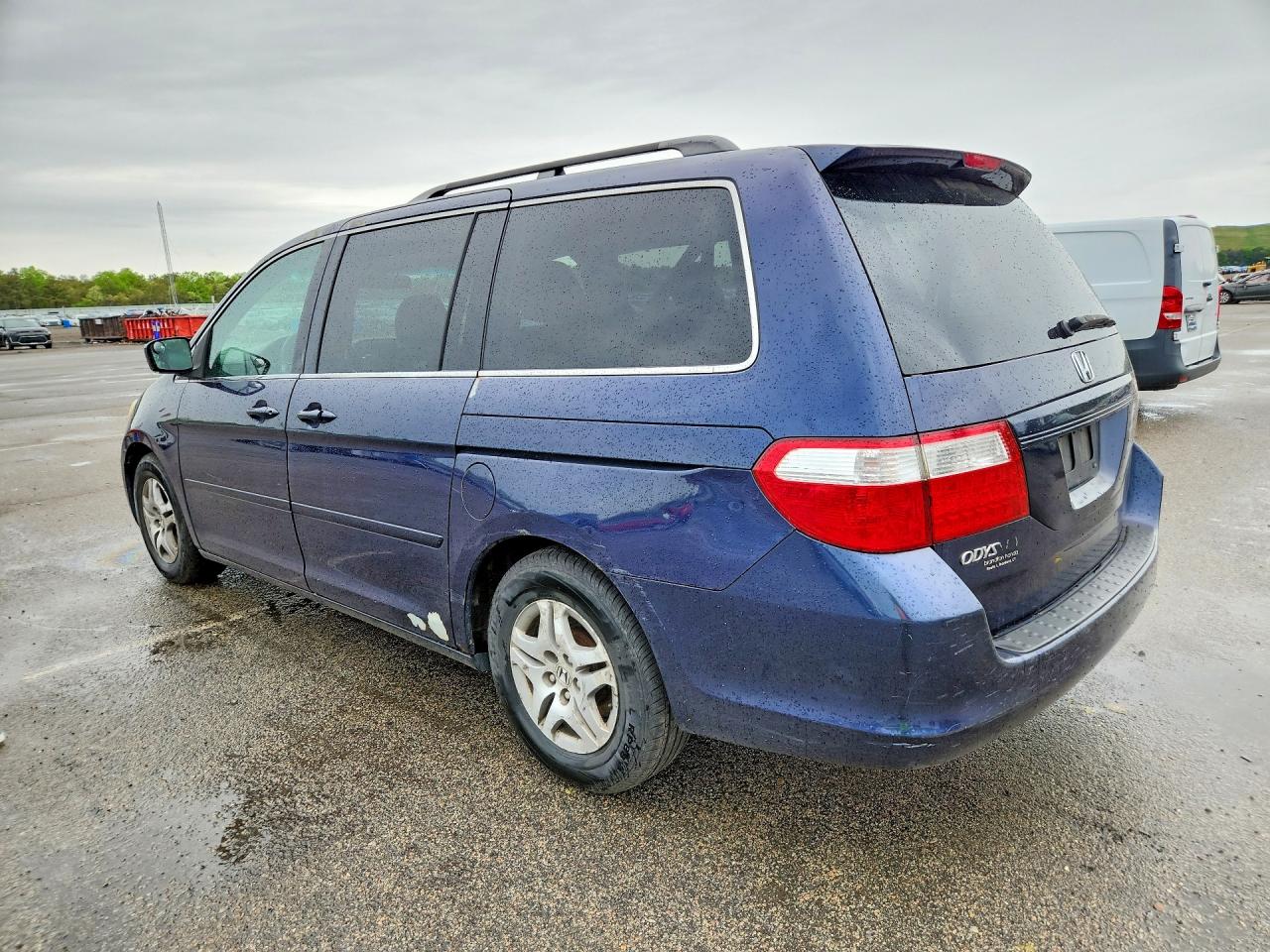 2006 Honda Odyssey Exl Синий vin: 5FNRL38706B121946