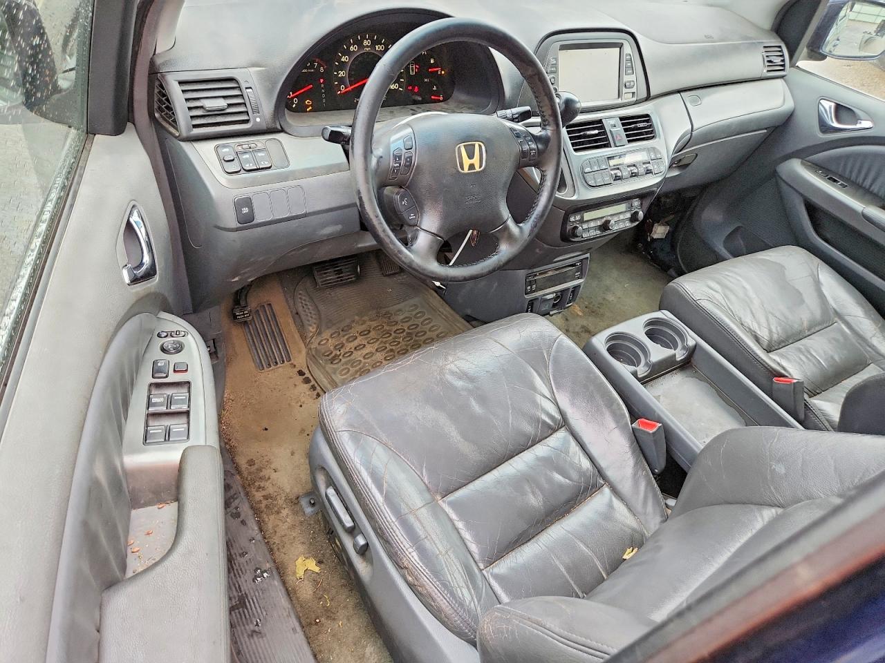 2006 Honda Odyssey Exl Синий vin: 5FNRL38706B121946