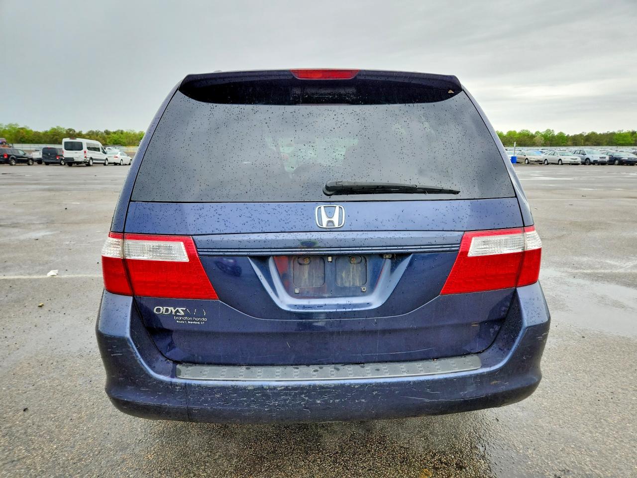 2006 Honda Odyssey Exl Синий vin: 5FNRL38706B121946