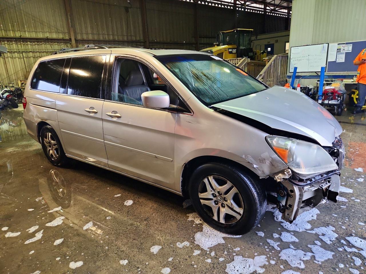 2006 Honda Odyssey Exl Silver vin: 5FNRL38706B441588
