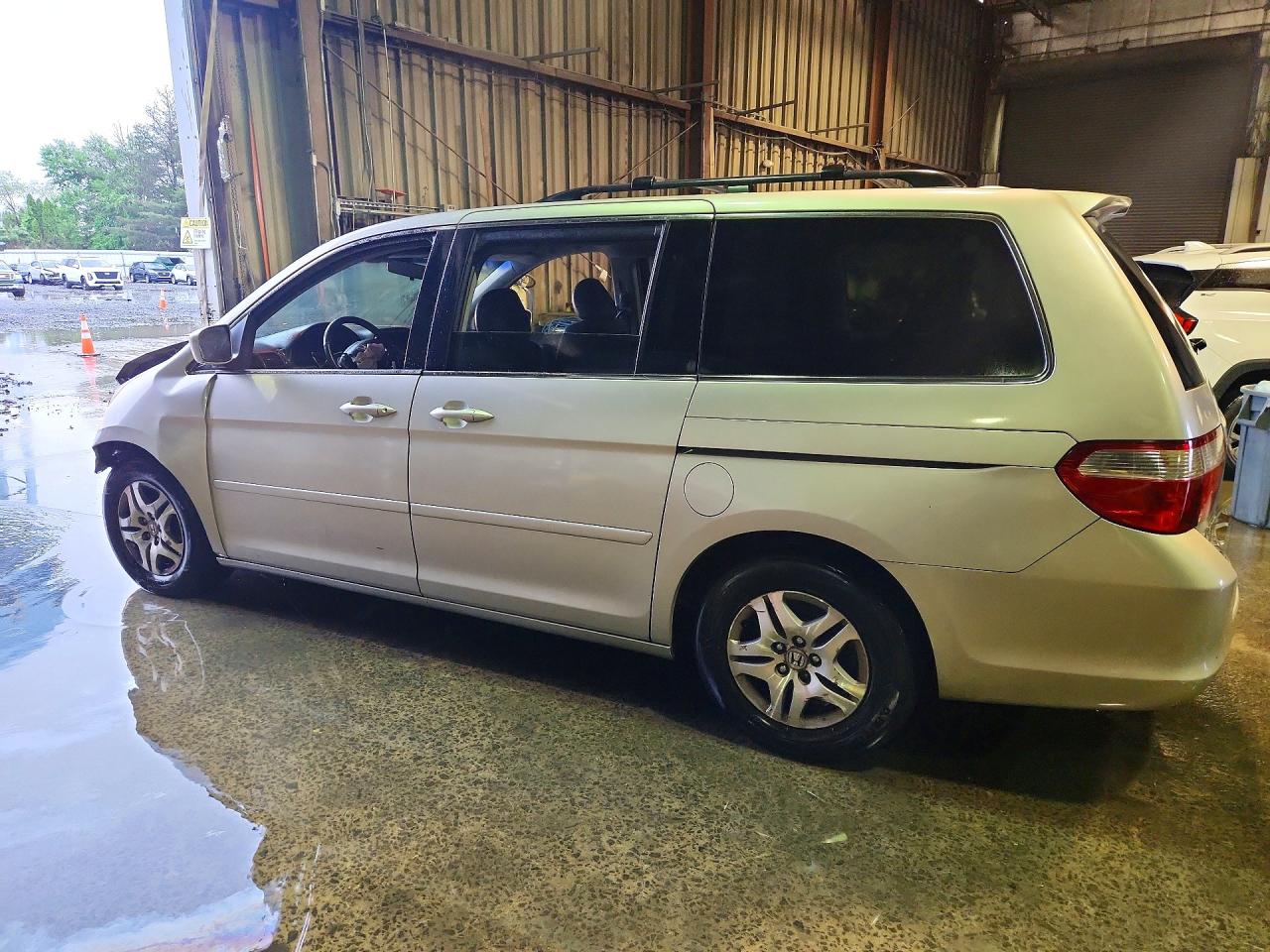 2006 Honda Odyssey Exl Silver vin: 5FNRL38706B441588