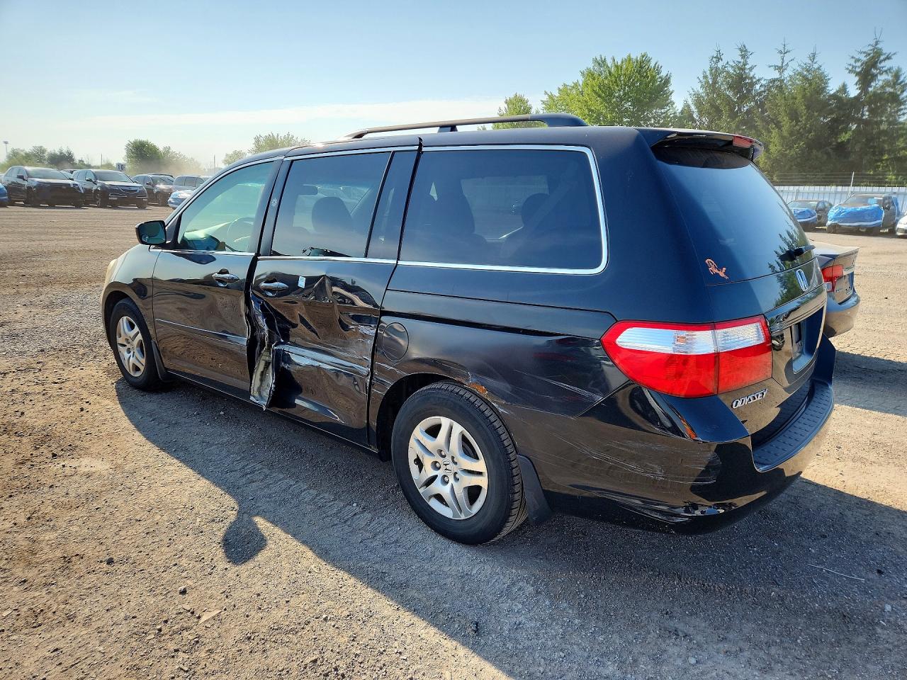 2006 Honda Odyssey Exl Черный vin: 5FNRL38706B450226