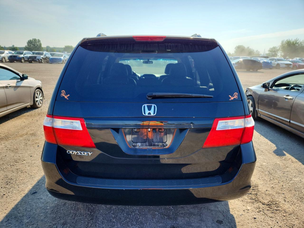 2006 Honda Odyssey Exl Черный vin: 5FNRL38706B450226