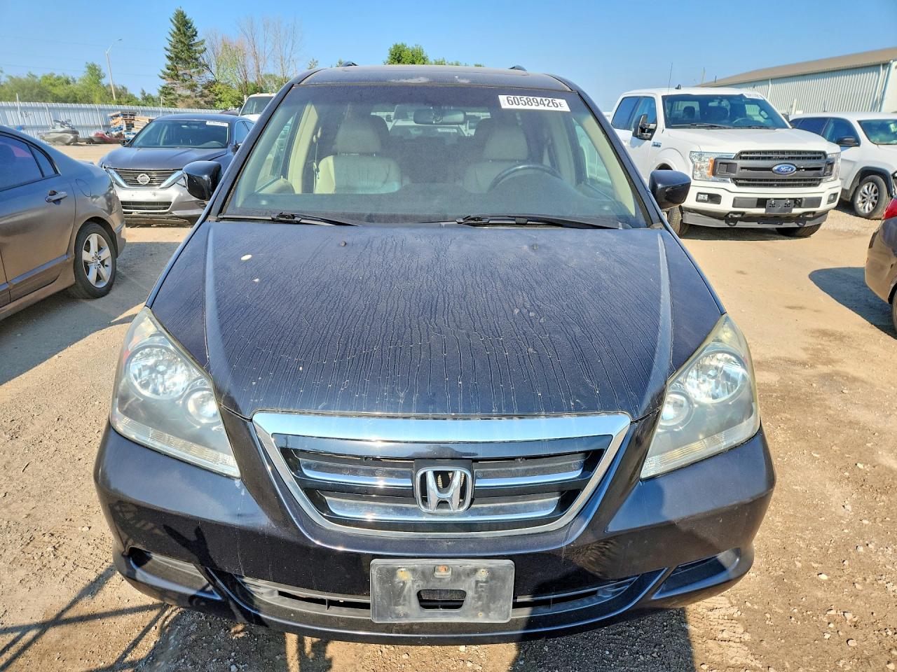 2006 Honda Odyssey Exl Черный vin: 5FNRL38706B450226