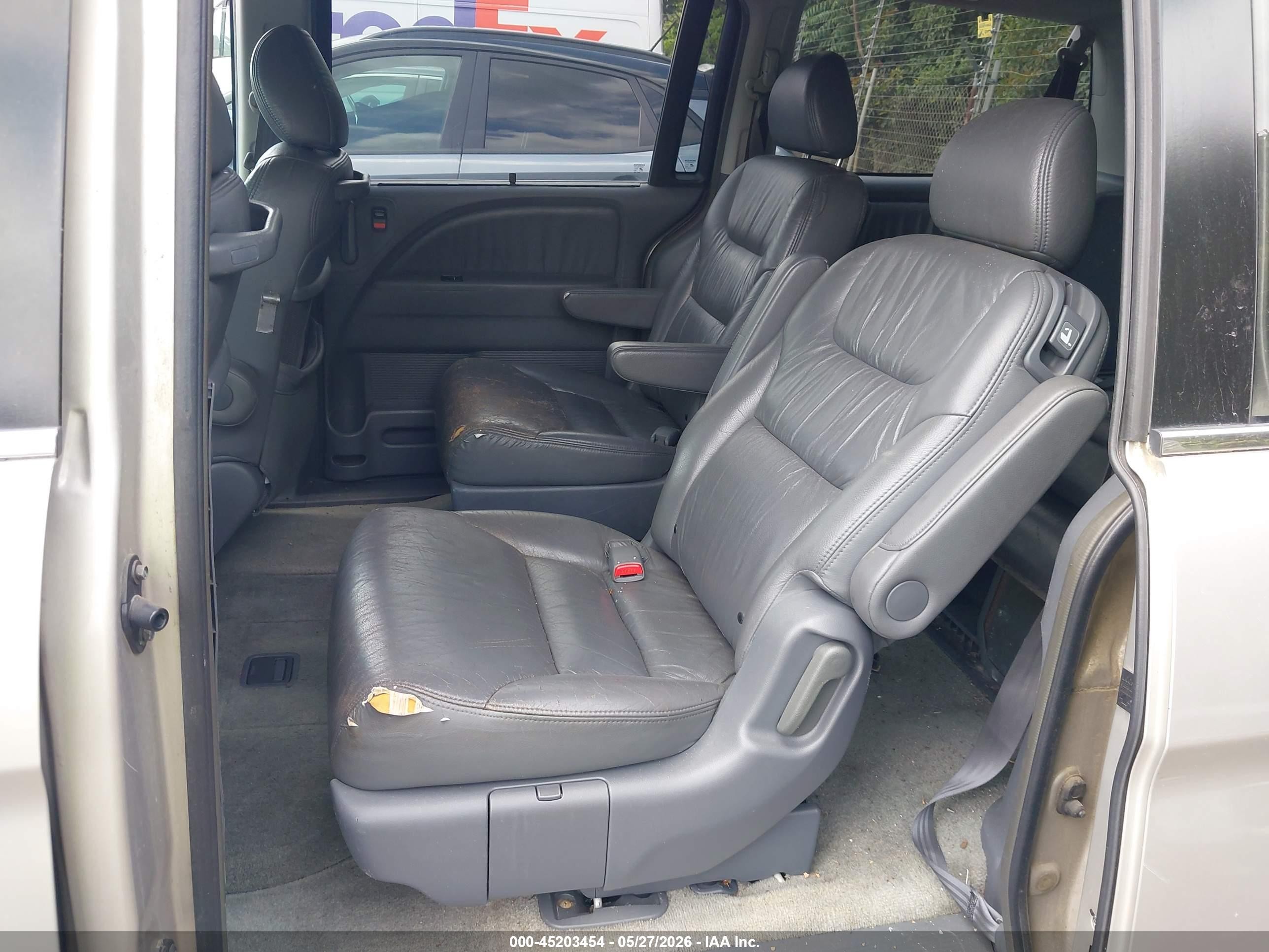 2006 Honda Odyssey Ex-l Gray vin: 5FNRL38706B454289