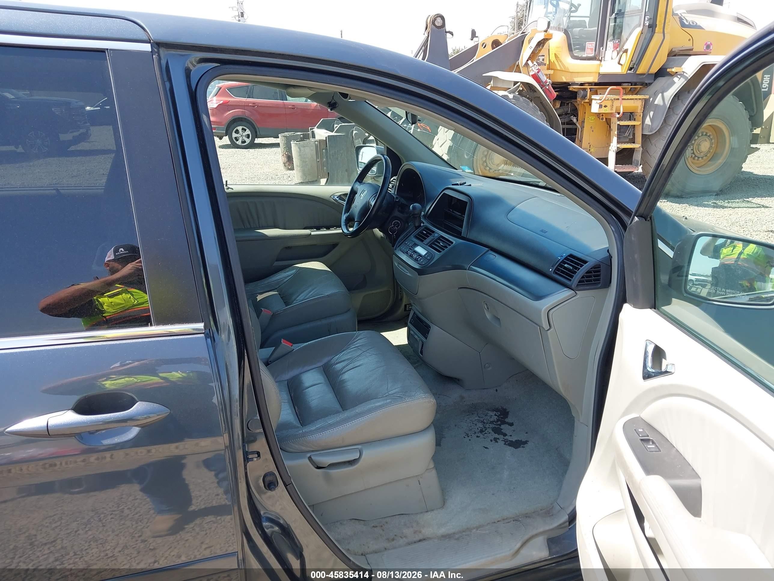 2006 Honda Odyssey Ex-l Blue vin: 5FNRL38706B455765