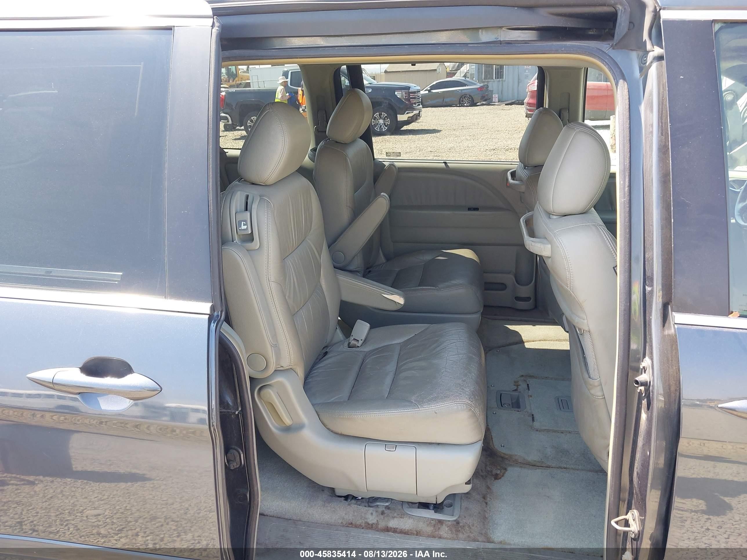 2006 Honda Odyssey Ex-l Blue vin: 5FNRL38706B455765