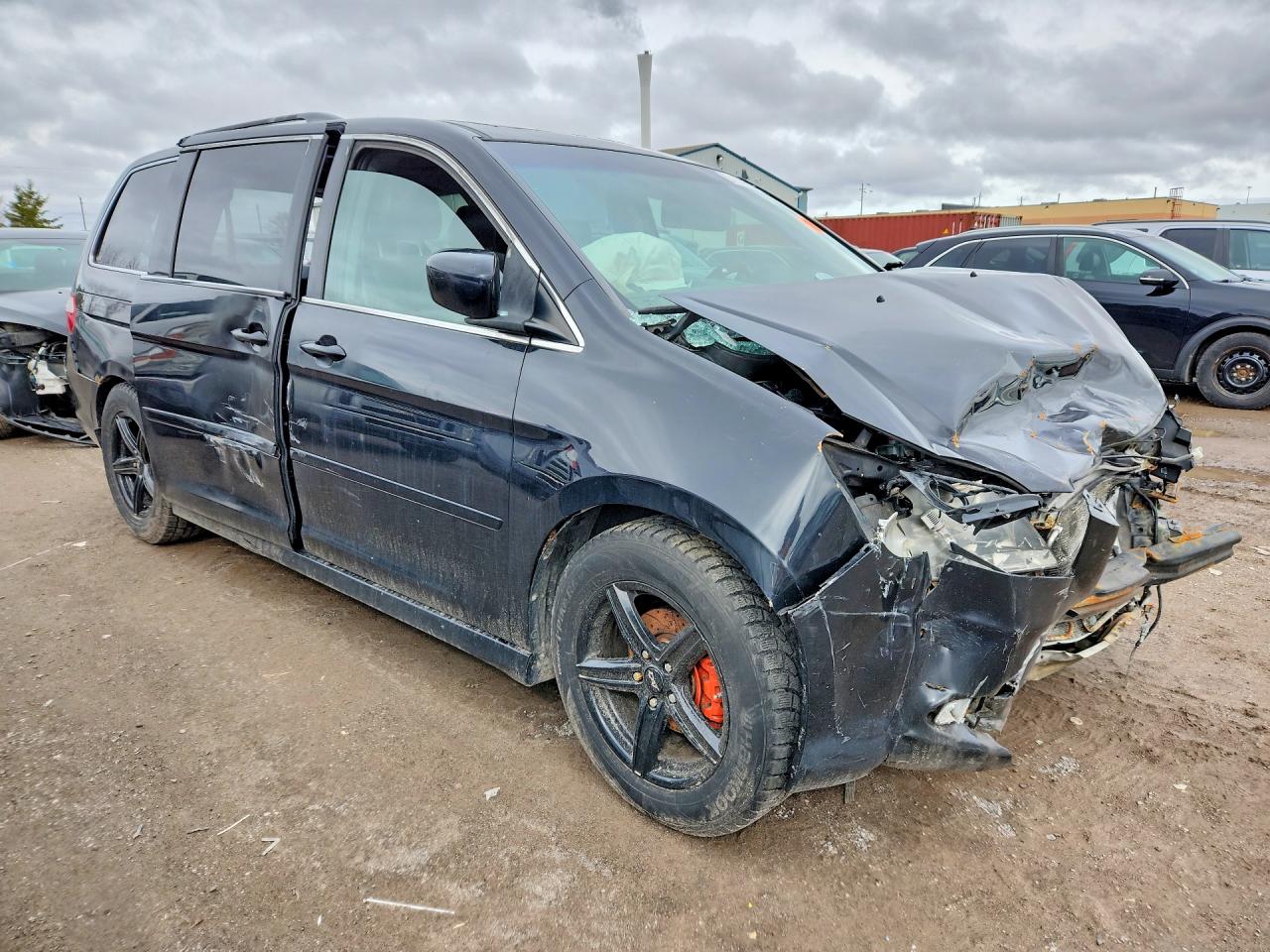 2006 Honda Odyssey Exl Black vin: 5FNRL38706B507511