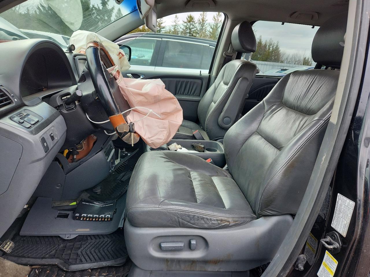 2006 Honda Odyssey Exl Black vin: 5FNRL38706B507511