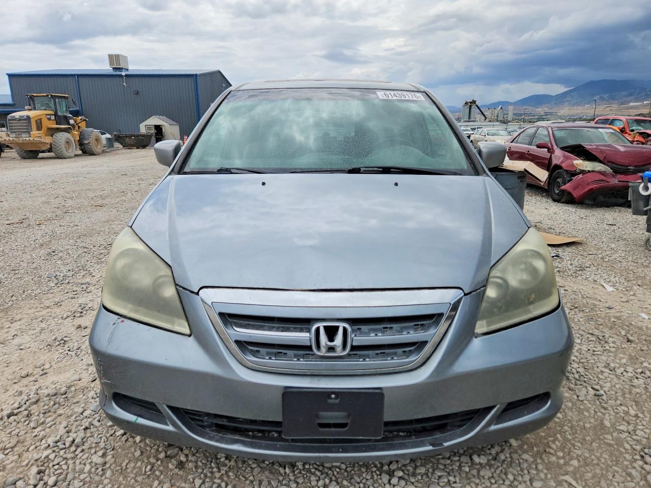 2007 Honda Odyssey Exl Teal vin: 5FNRL38707B024439