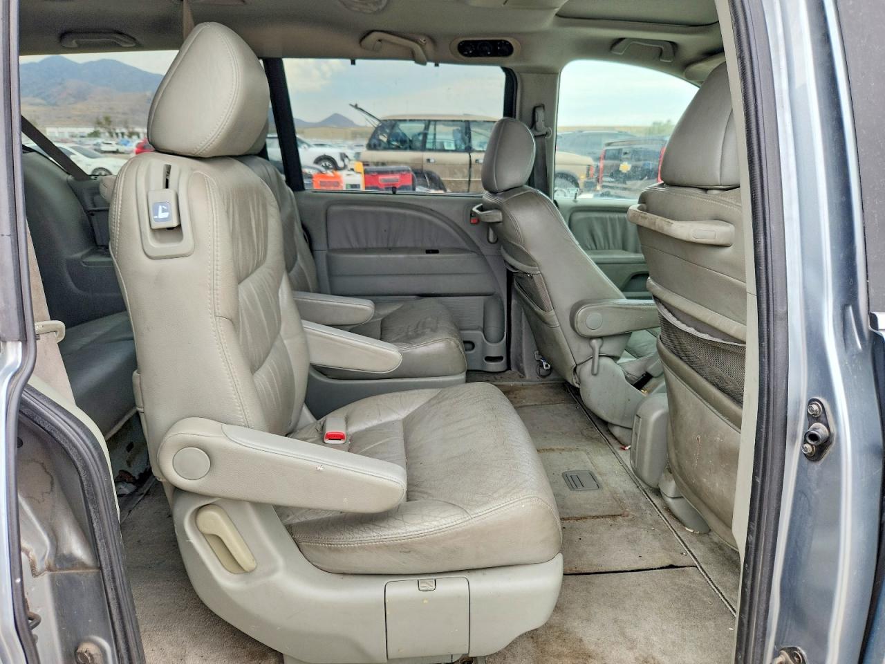 2007 Honda Odyssey Exl Teal vin: 5FNRL38707B024439