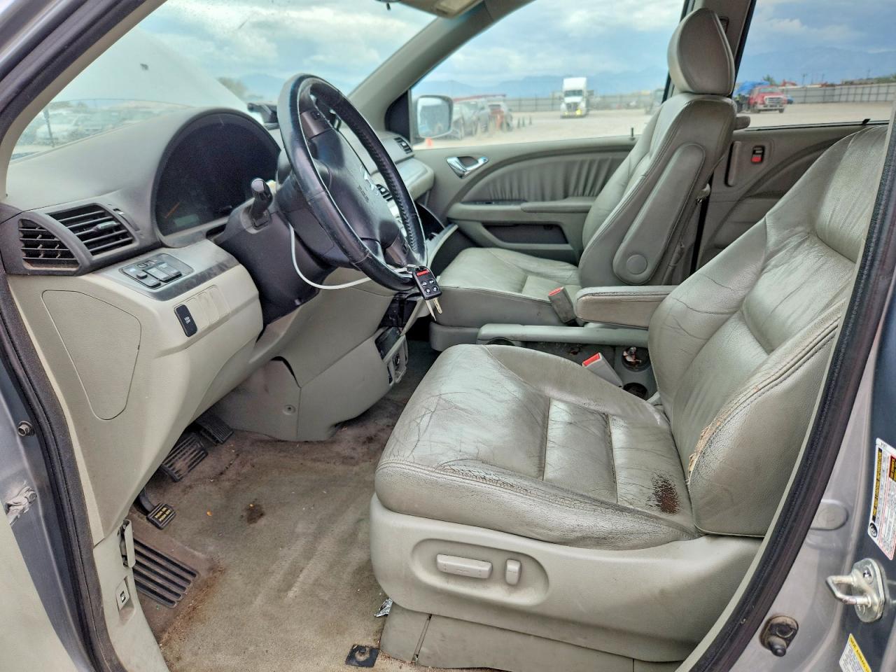 2007 Honda Odyssey Exl Teal vin: 5FNRL38707B024439