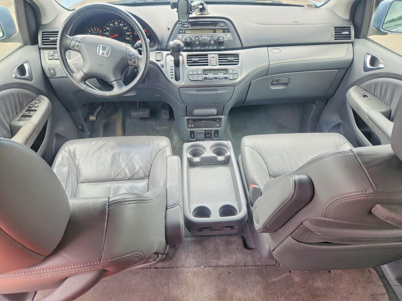 2007 Honda Odyssey Exl Blue vin: 5FNRL38707B067016