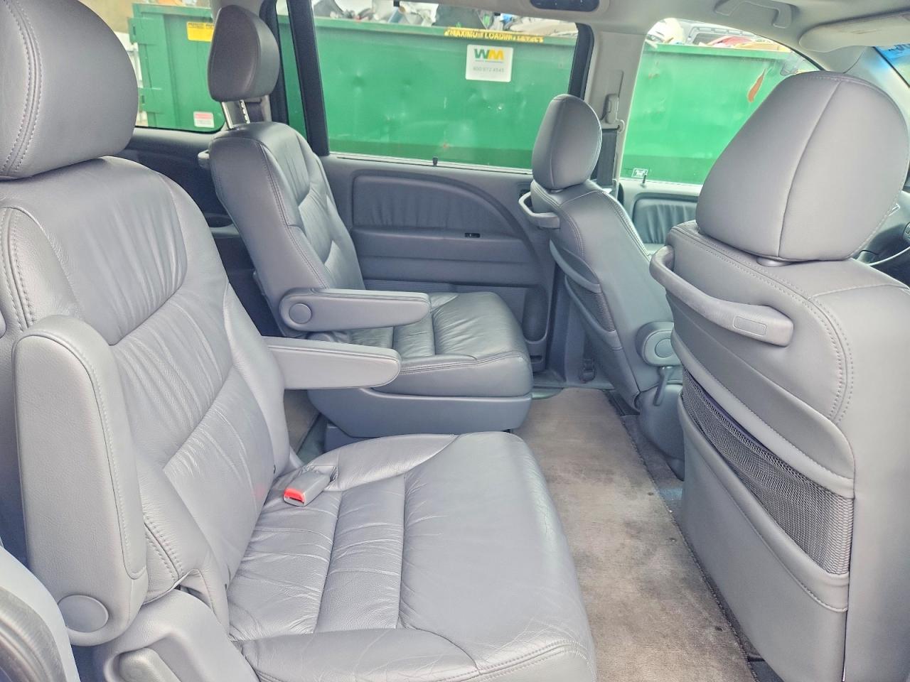 2007 Honda Odyssey Exl Blue vin: 5FNRL38707B067016