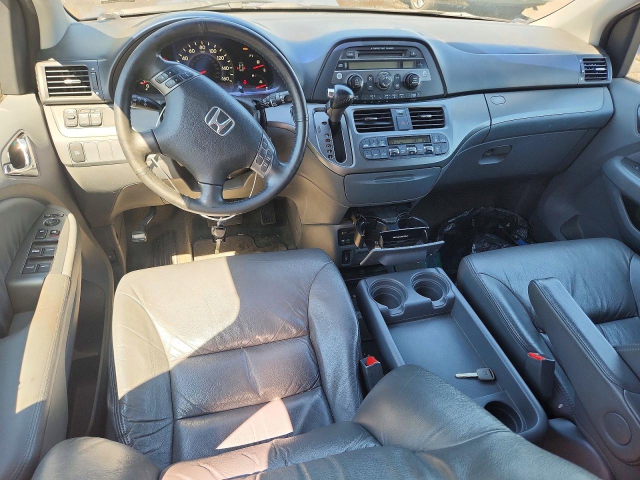2007 Honda Odyssey Exl Blue vin: 5FNRL38707B071907