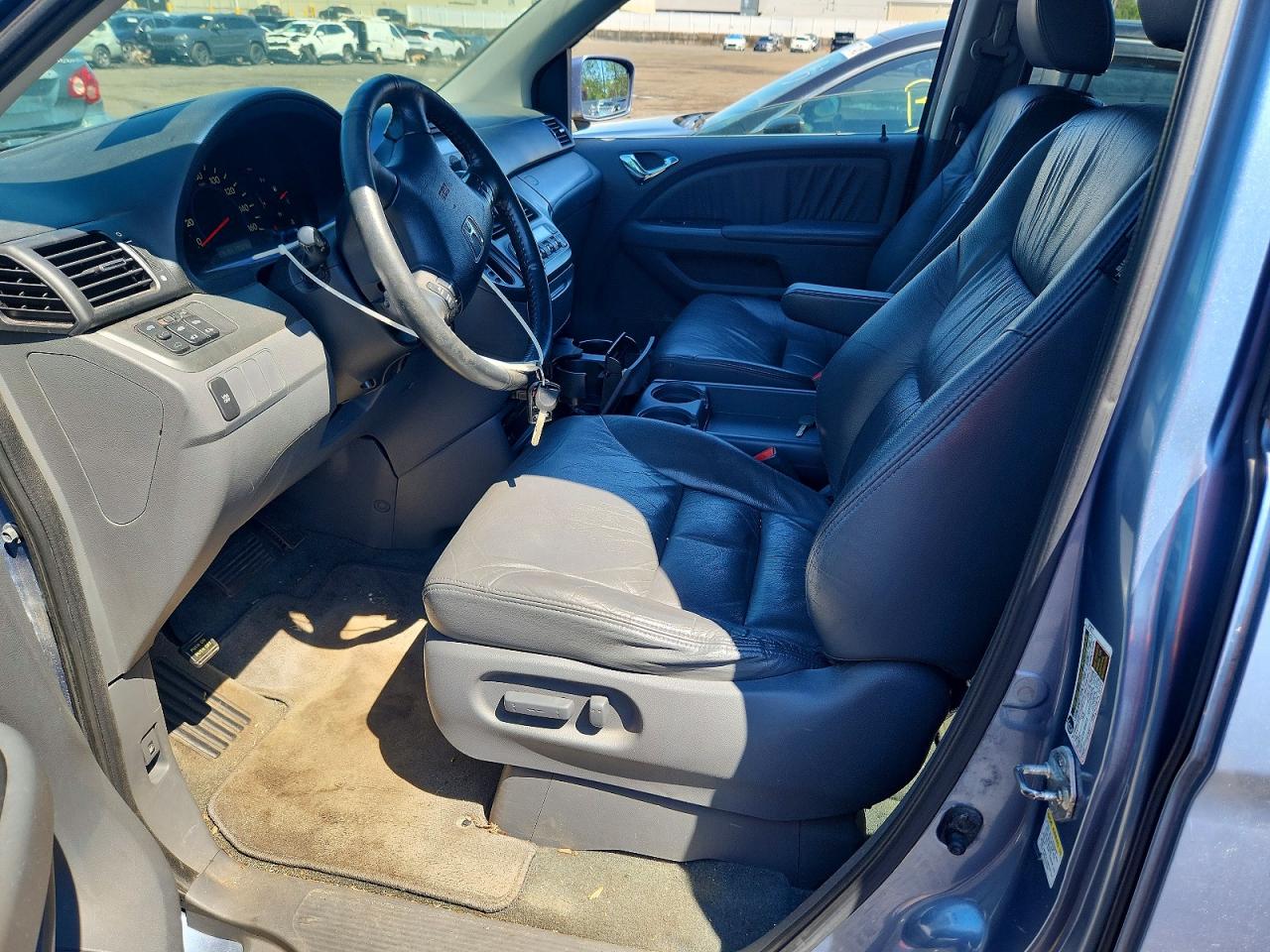 2007 Honda Odyssey Exl Blue vin: 5FNRL38707B071907