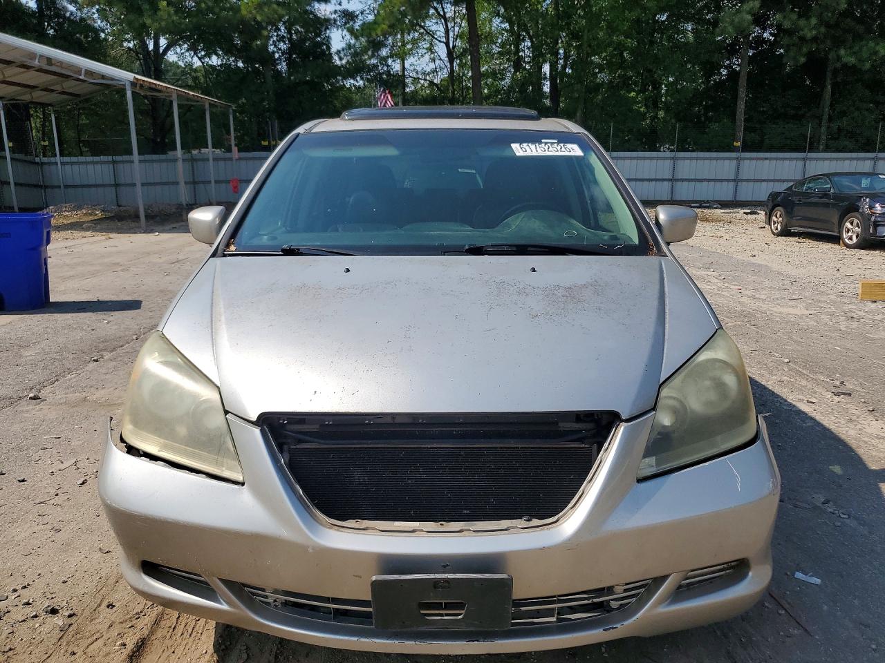 2007 Honda Odyssey Exl Silver vin: 5FNRL38707B073902