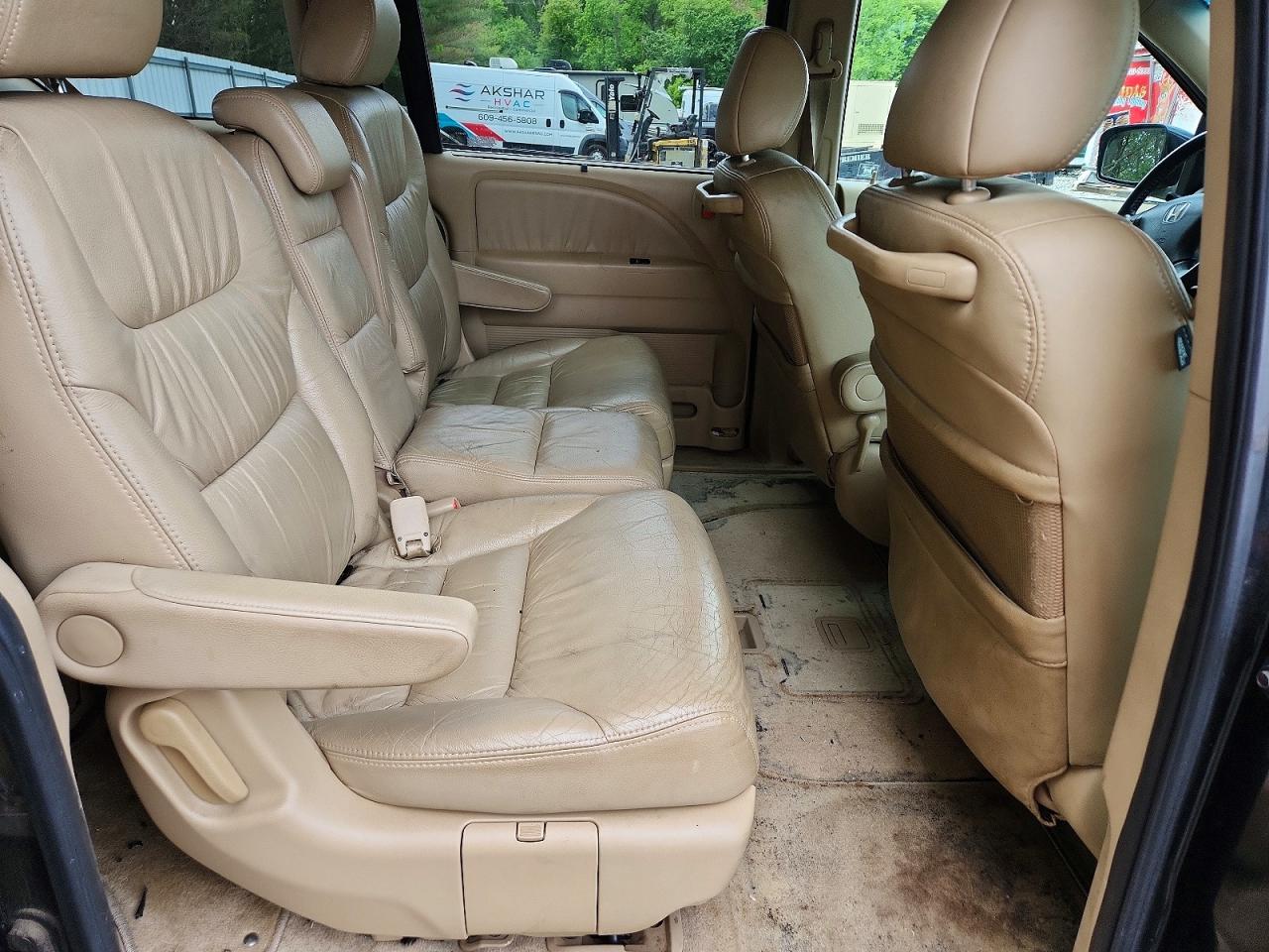 2007 Honda Odyssey Exl Black vin: 5FNRL38707B130535