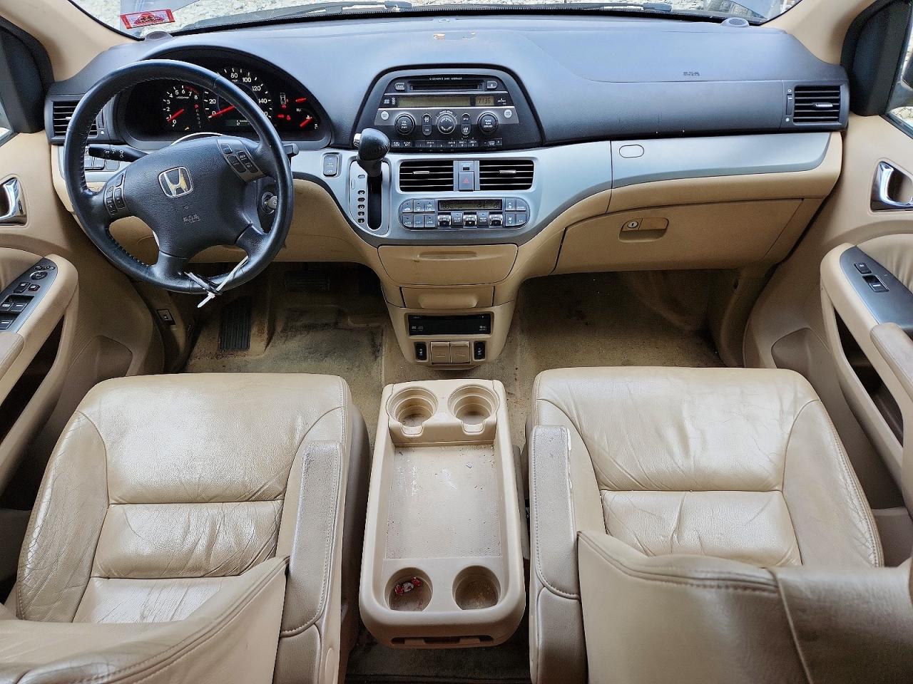 2007 Honda Odyssey Exl Black vin: 5FNRL38707B130535